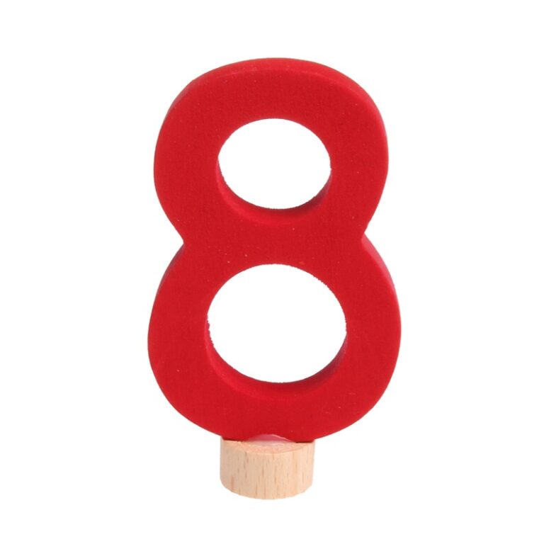 Zahlenstecker 8