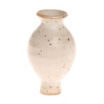 Weiße Vase