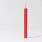 Rot Bienenwachs-Kerzen (10%) VE 12 Stk.