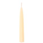 Creme Bienenwachs-Kerzen (100%) VE 12 Stk.