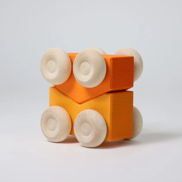 Stapel-Autos Orange
