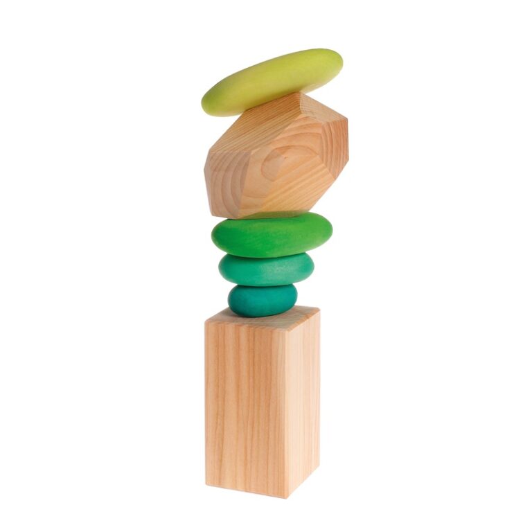 Bauset Edelsteine, natur, 2 Teile