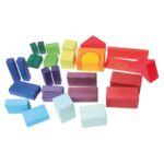 30 bunte Geo-Klötze