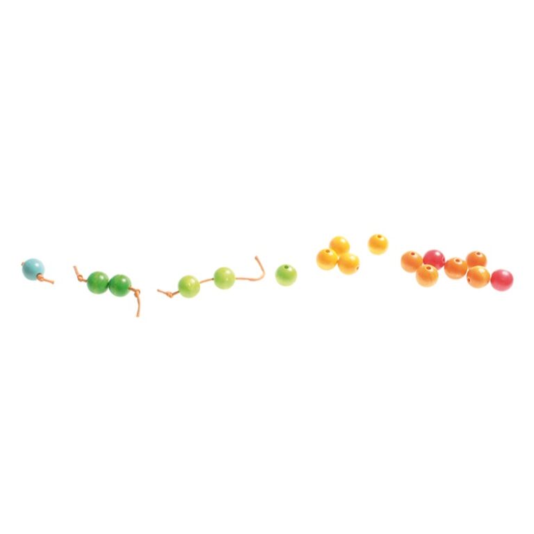 Bunte Perlentreppe