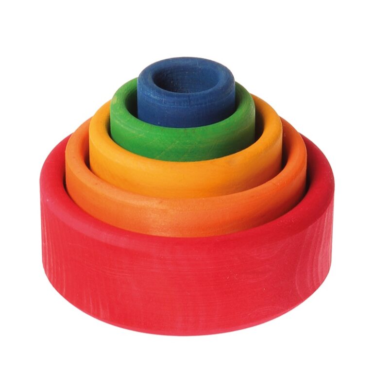 Rotes Schälchenset
