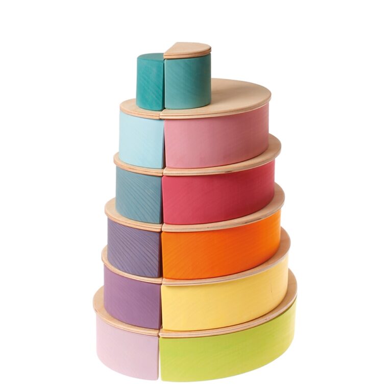 Großer Regenbogen Pastell