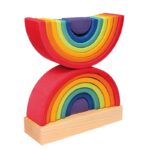 Regenbogen Steckturm