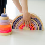 Regenbogen 10-teilig Neon-pink