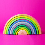 Regenbogen 10-teilig Neon-grün
