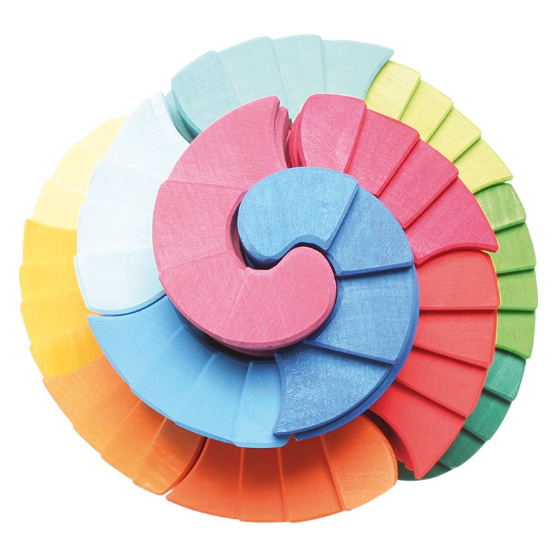 Doppelläufige Stufenspirale Doppelläufige Stufenspirale