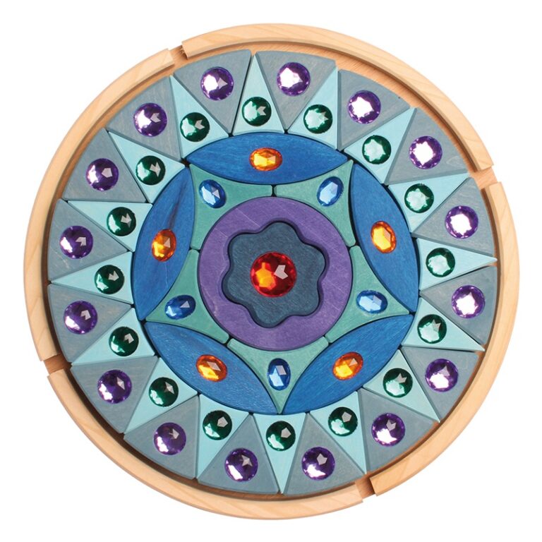 Kleines Glitzermandala