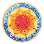 Glitzermandala Sonne