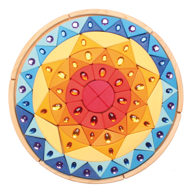 Glitzermandala Sonne Glitzermandala Sonne