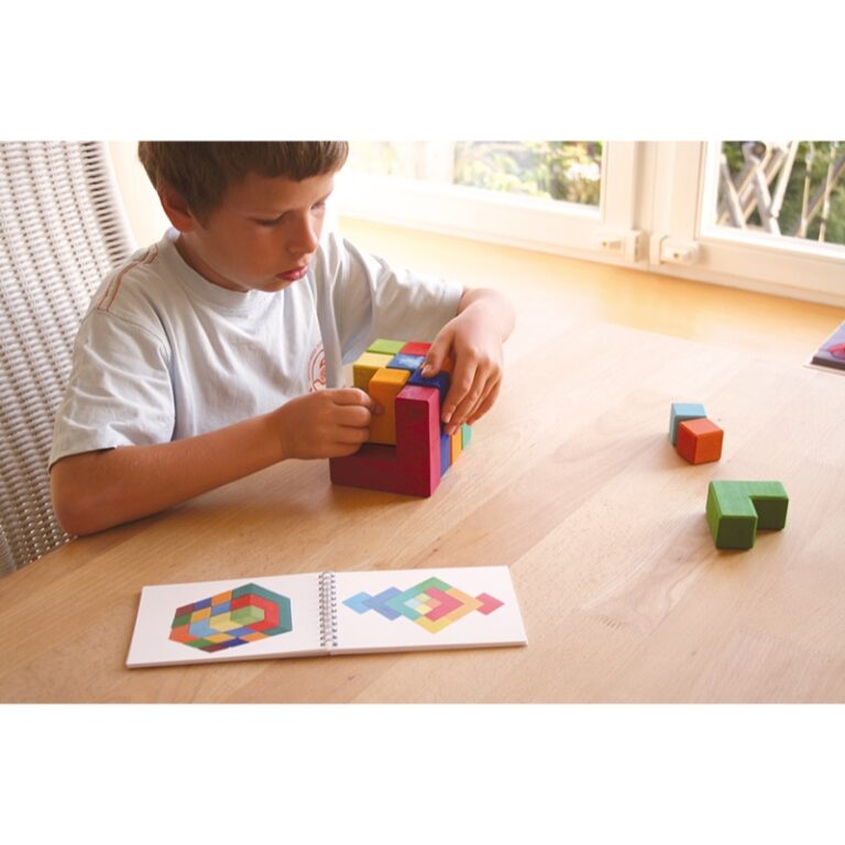 Kartenfächer Bauspiel Viereck