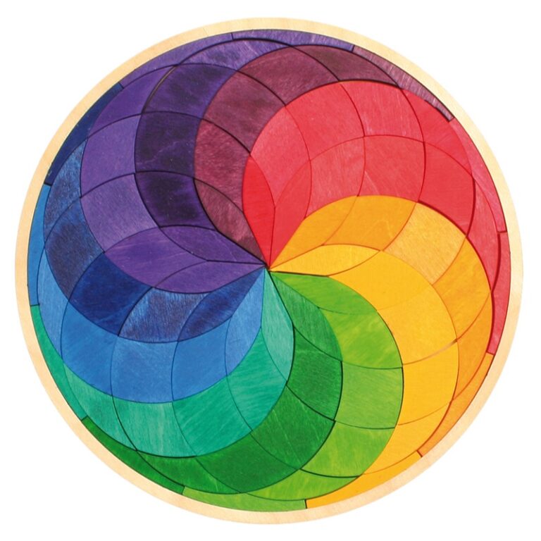 Kleine Farbspirale