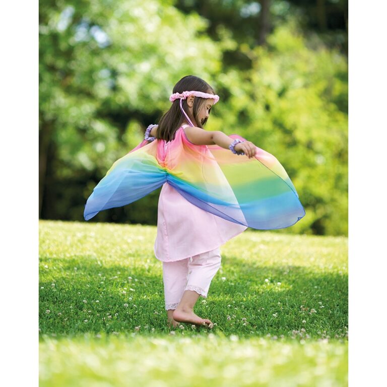 Feenkostüm Rosa/Regenbogen