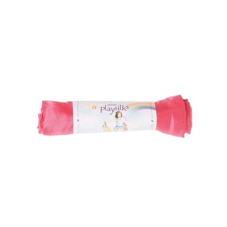 Kleine Spiel-Seide Rosa