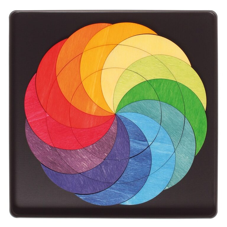 Magnetspiel Regenbogenrad