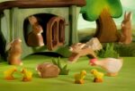 Hase laufend