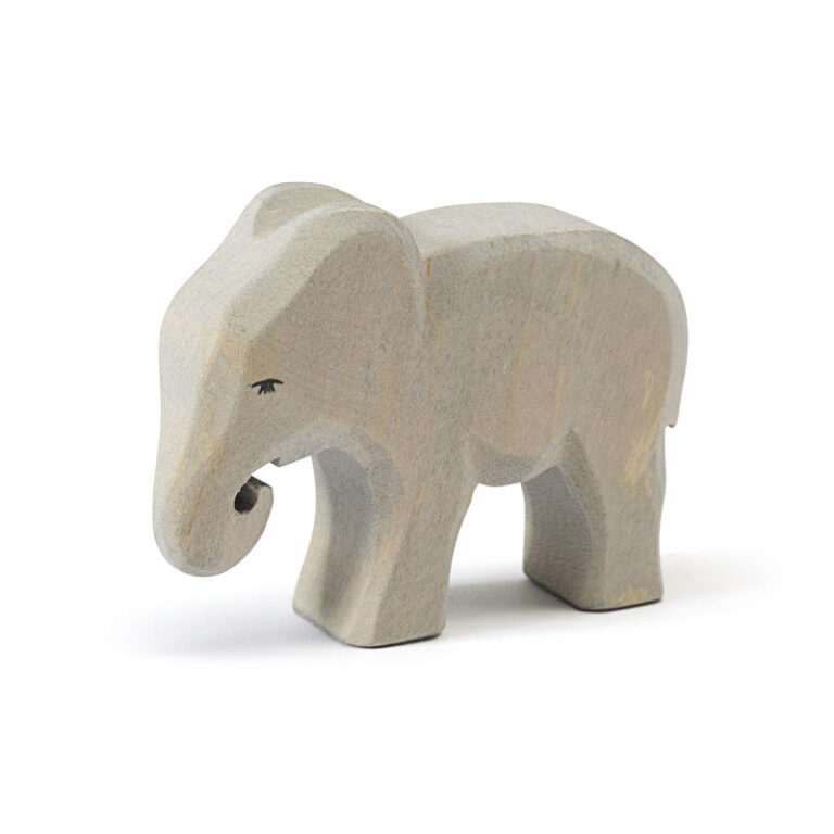 Elefant klein fressend