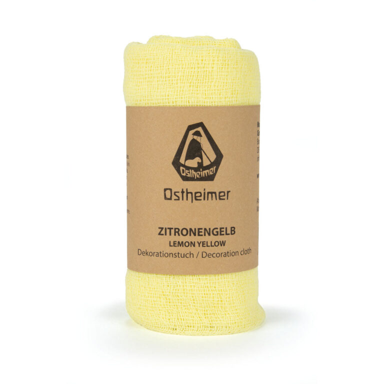 Dekotücher Zitronengelb 5 St.