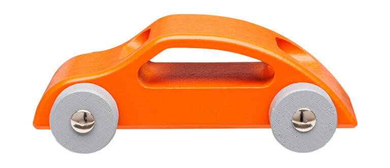 Dusyma Sportwagen orange – Förderung von Motorik und Rollenspiel