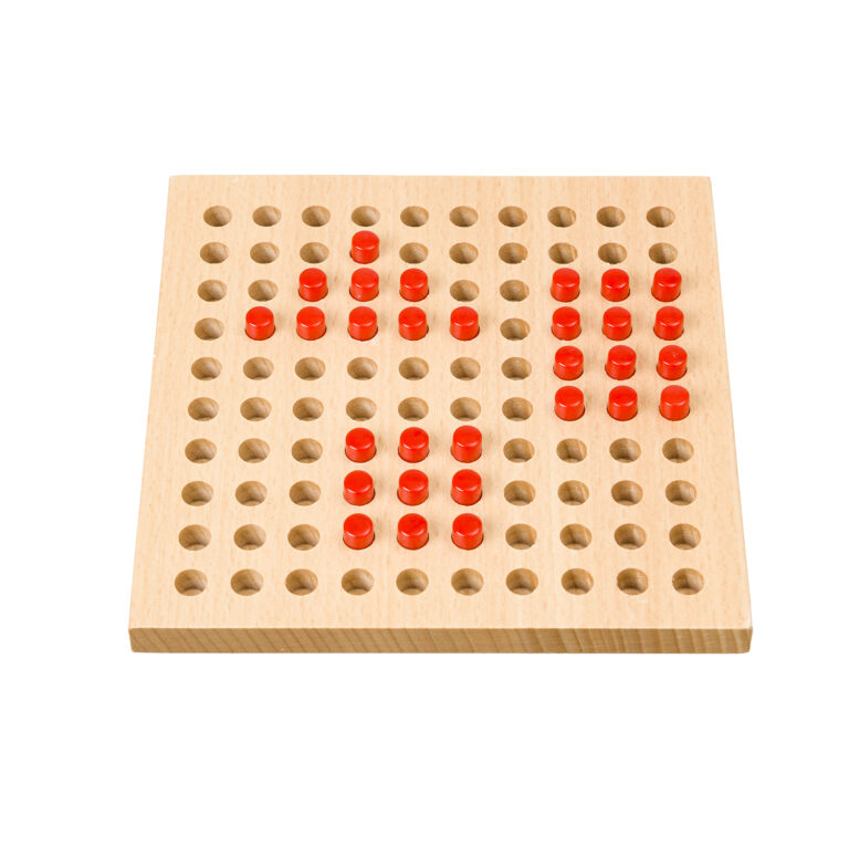 Rechensteckspiel: Mathematik und Feinmotorik entdecken
