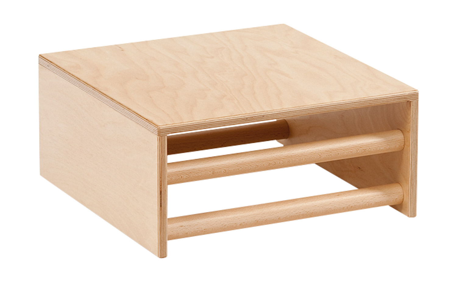 Kleines Podest: Vielseitiges Bewegungselement aus Holz für Kita und Kindergarten Kleines Podest: Vielseitiges Bewegungselement aus Holz für Kita und Kindergarten