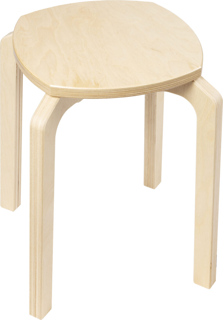 Dusyma Hocker, stapelbar (38 cm) für Kita und Kindergarten