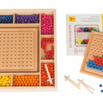 Mini-Kugelspiel Set: Feinmotorik und Kreativität mit Farbkugeln