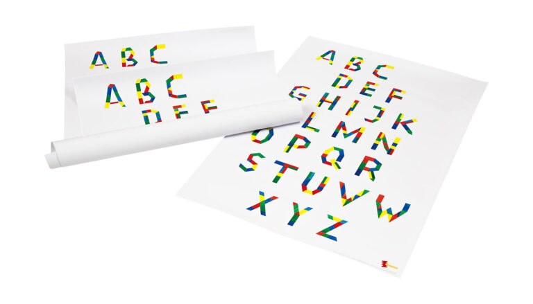 ABC Poster zur frühen Sprach- und Buchstabenförderung