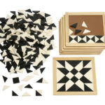 Magisches Mosaik s-w: Fördert Kreativität und kognitive Fähigkeiten