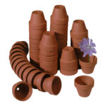 Mini-Tontöpfe Set für kreatives Gestalten und Naturerfahrungen
