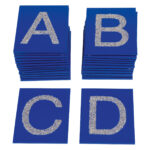 Tastplatten ABC Grossbuchstaben: Multisensorisches Lernen des Alphabets