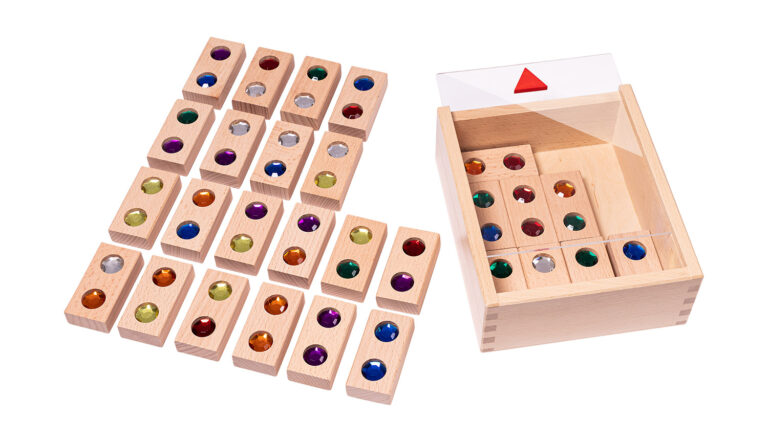 Diamanten-Domino: Logik- und Farbwahrnehmung spielerisch fördern