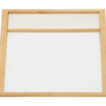 Sortiertablett aus Holz für kreatives Gestalten und Ordnung
