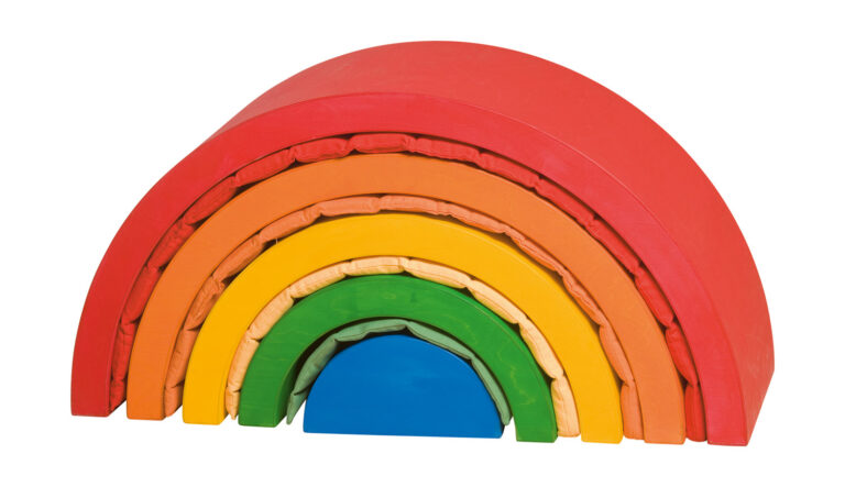 Dusyma Spielbögen Set Regenbogen: Motorik und kreatives Spiel im Kita-Alltag