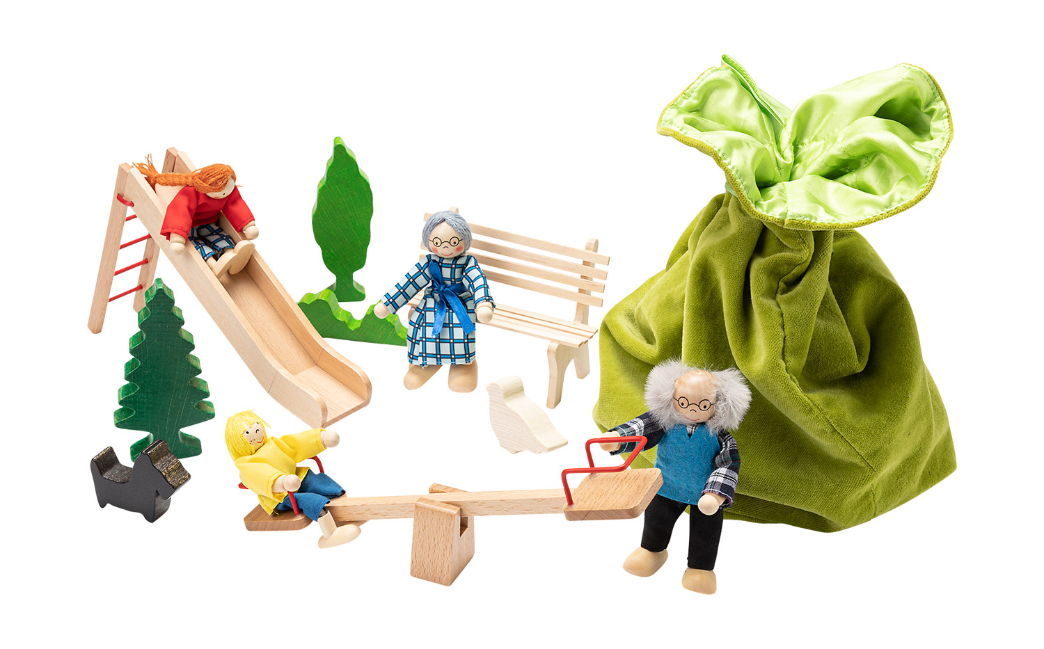Geschichtensäckchen: Spielplatz / Park – Sprachförderung und Rollenspiel Geschichtensäckchen: Spielplatz / Park – Sprachförderung und Rollenspiel