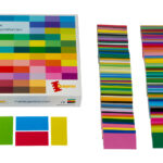 Farblegetäfelchen: Farben entdecken, benennen und ordnen