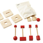 Tucky: Geduldsspiel aus Holz zur Förderung von Feinmotorik und Konzentration