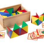Magnet-Würfel-Set: Kreatives Bauen und Farberkennung