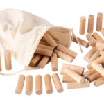Holz-Stecker von Dusyma: Feinmotorik und Konstruktion für Kleinkinder