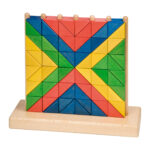 3D GeoMo Dreiecke: Geometrisches Mosaikspiel für Feinmotorik und Raumverständnis