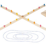 Heidelberger Winkelkreuz gross: Geometrie spielerisch entdecken