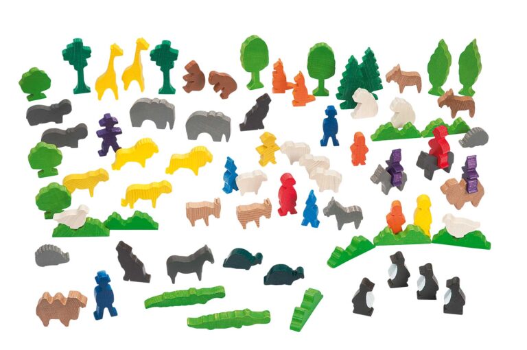 Zootiere II: Detailreiche Aufstellfiguren für fantasievolles Rollenspiel