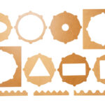 Malschablonen Set A3: Kreatives Gestalten mit Mandalas und Ornamenten