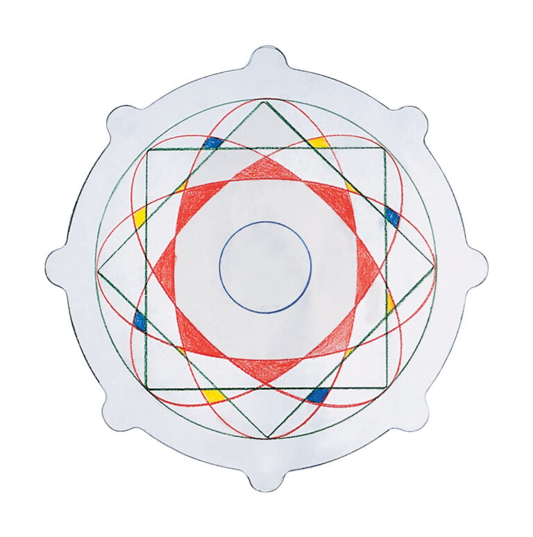 Malschablonen Set A3: Kreatives Gestalten mit Mandalas und Ornamenten